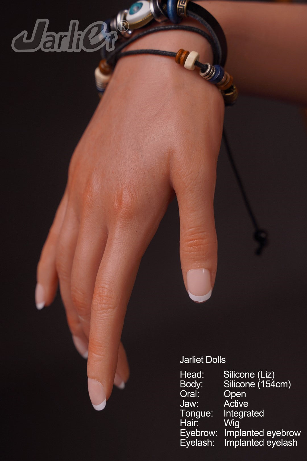 Liz sekspop (Jarliet 154 cm C-cup siliconen)