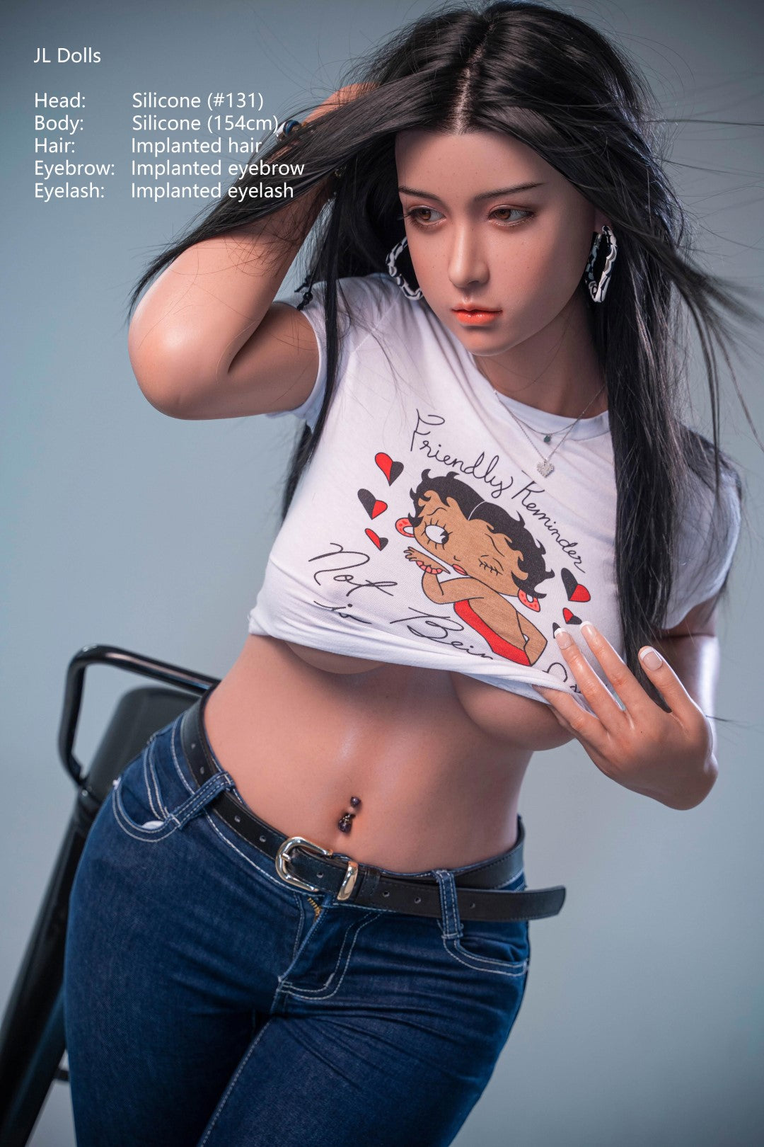 Rosie sekspop (Jarliet 154 cm C-cup siliconen)