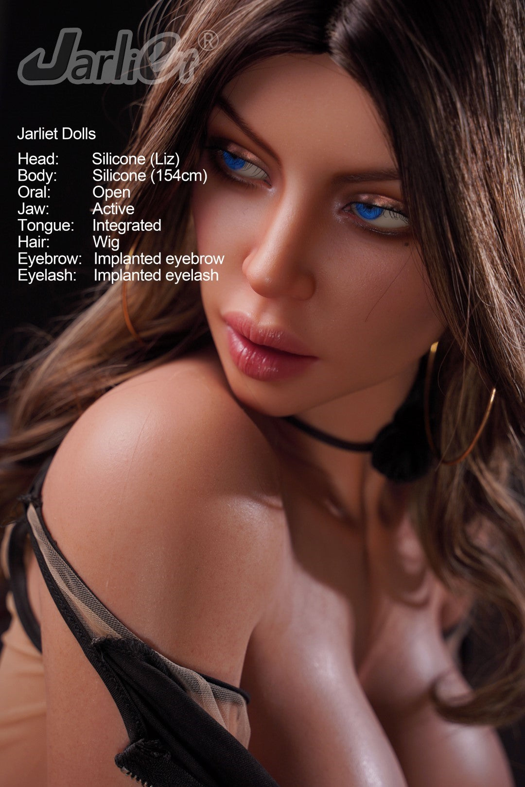 Liz sekspop (Jarliet 154 cm C-cup siliconen)