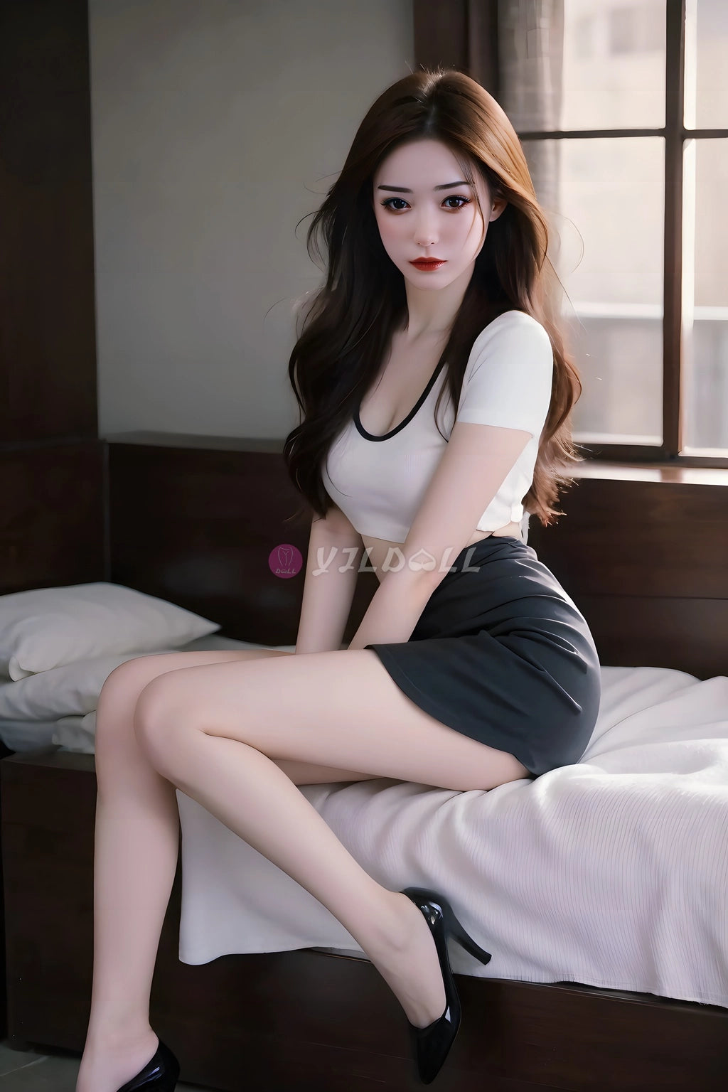 Wei Ling-sekspop (YJL Doll 155 cm C-cup #879 siliconen)
