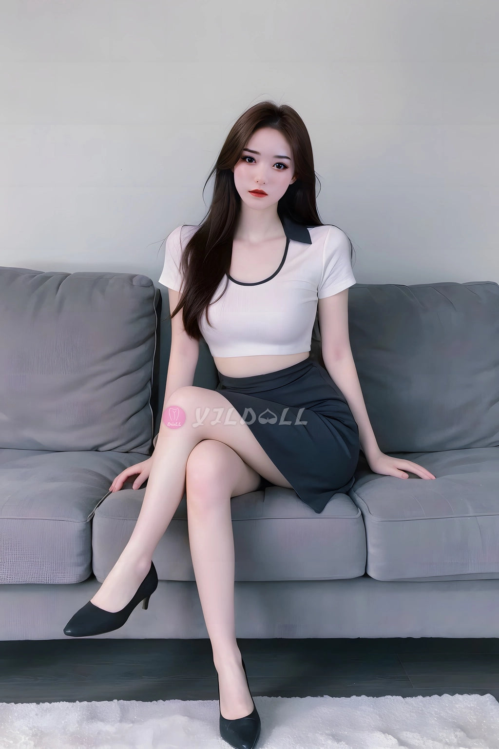Wei Ling-sekspop (YJL Doll 155 cm C-cup #879 siliconen)