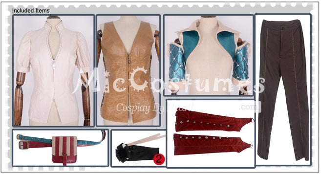 Officiële cosplayoutfits (Game Lady)