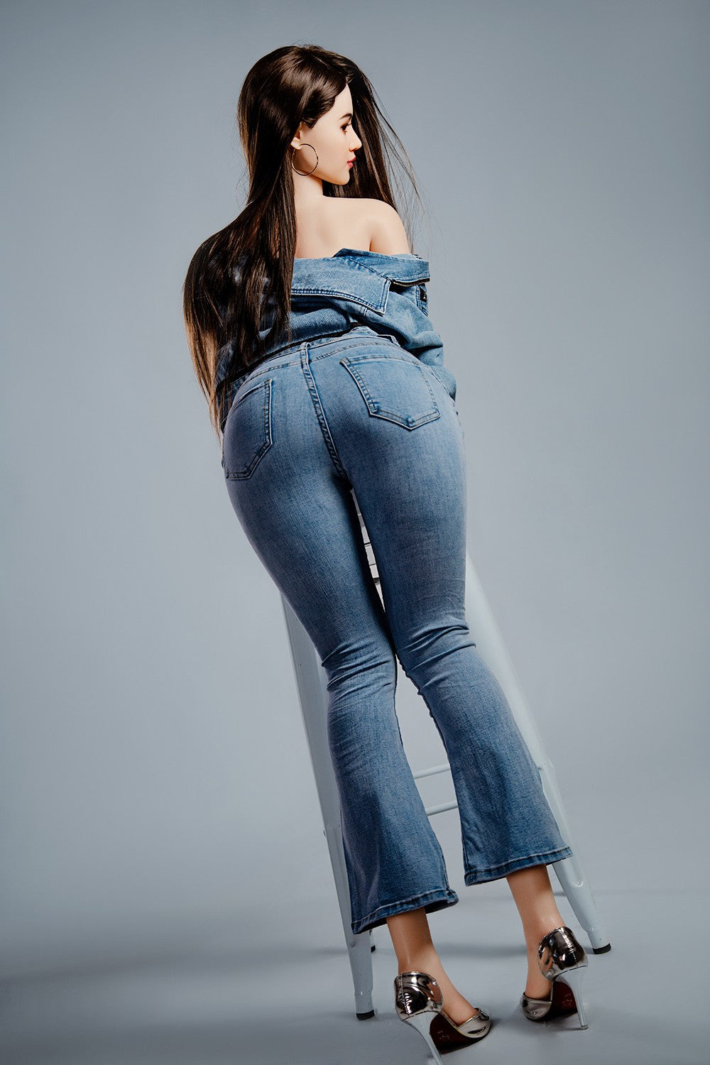 Kristallen sekspop (HRDoll 165 cm C-cup #R13 siliconen)