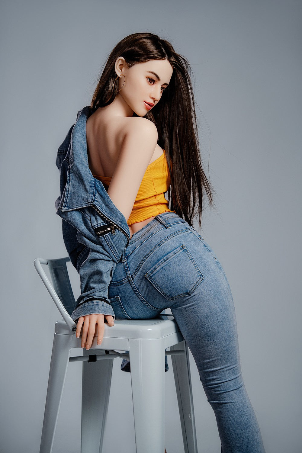 Kristallen sekspop (HRDoll 165 cm C-cup #R13 siliconen)