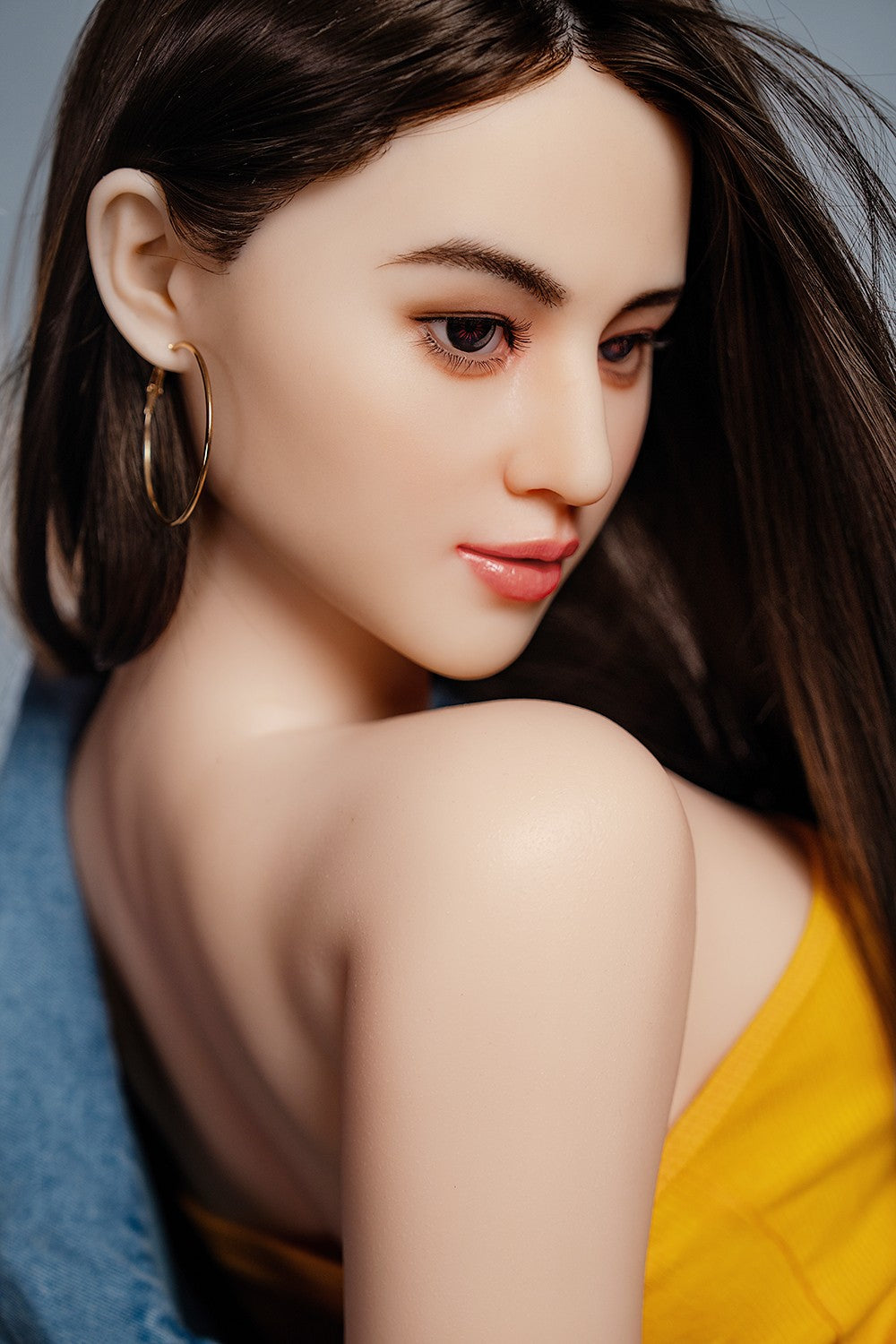 Kristallen sekspop (HRDoll 165 cm C-cup #R13 siliconen)