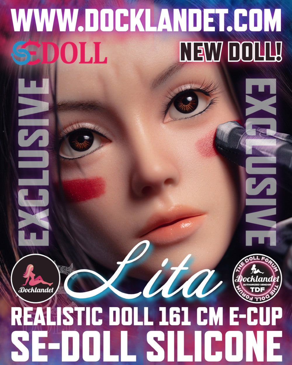Lita.Een "Alita" sekspop (SEDoll 161 cm E-cup #149SC siliconen Pro)