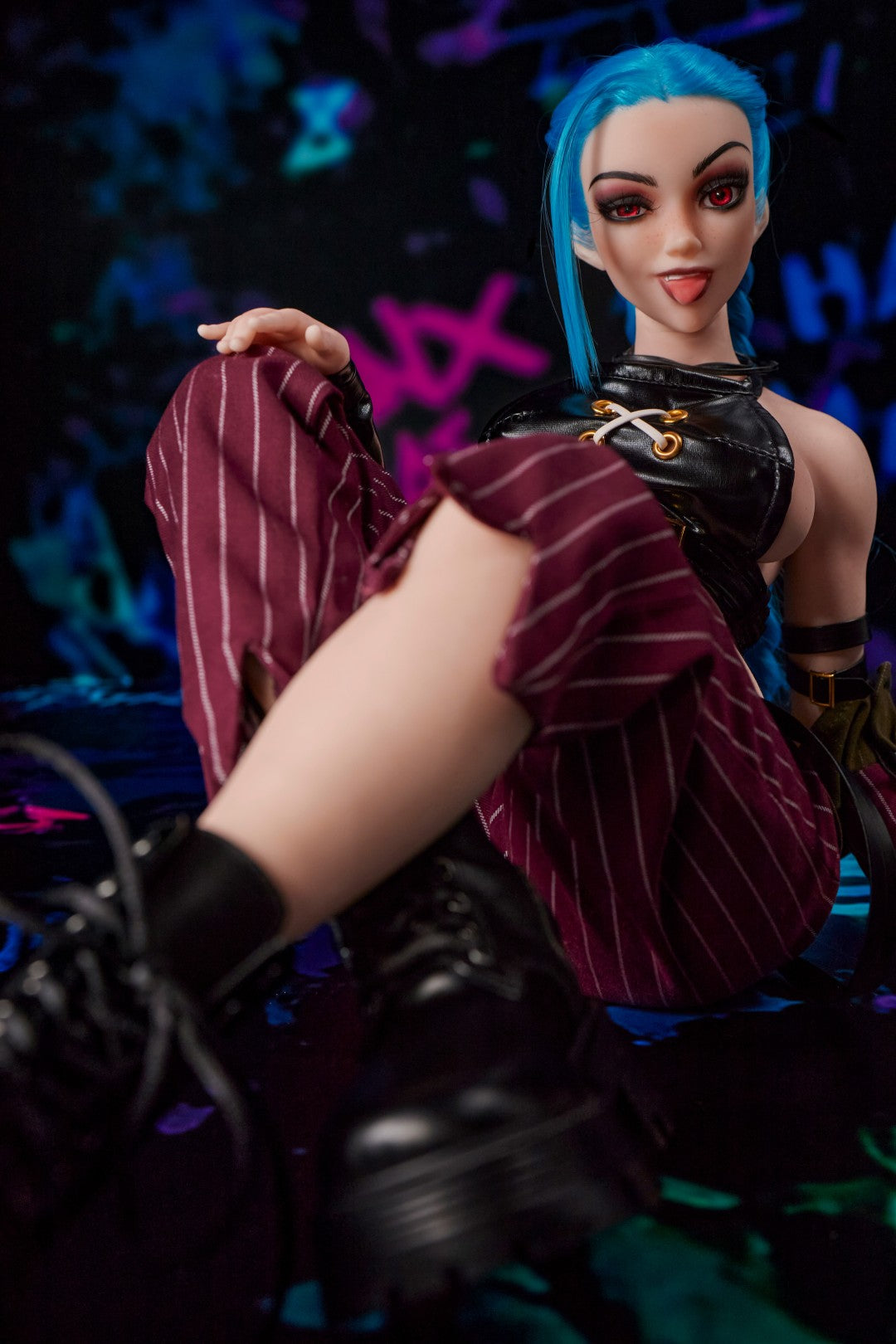Jetta Sexdocka (Climax Doll Mini 70cm D-kupa Silikon)