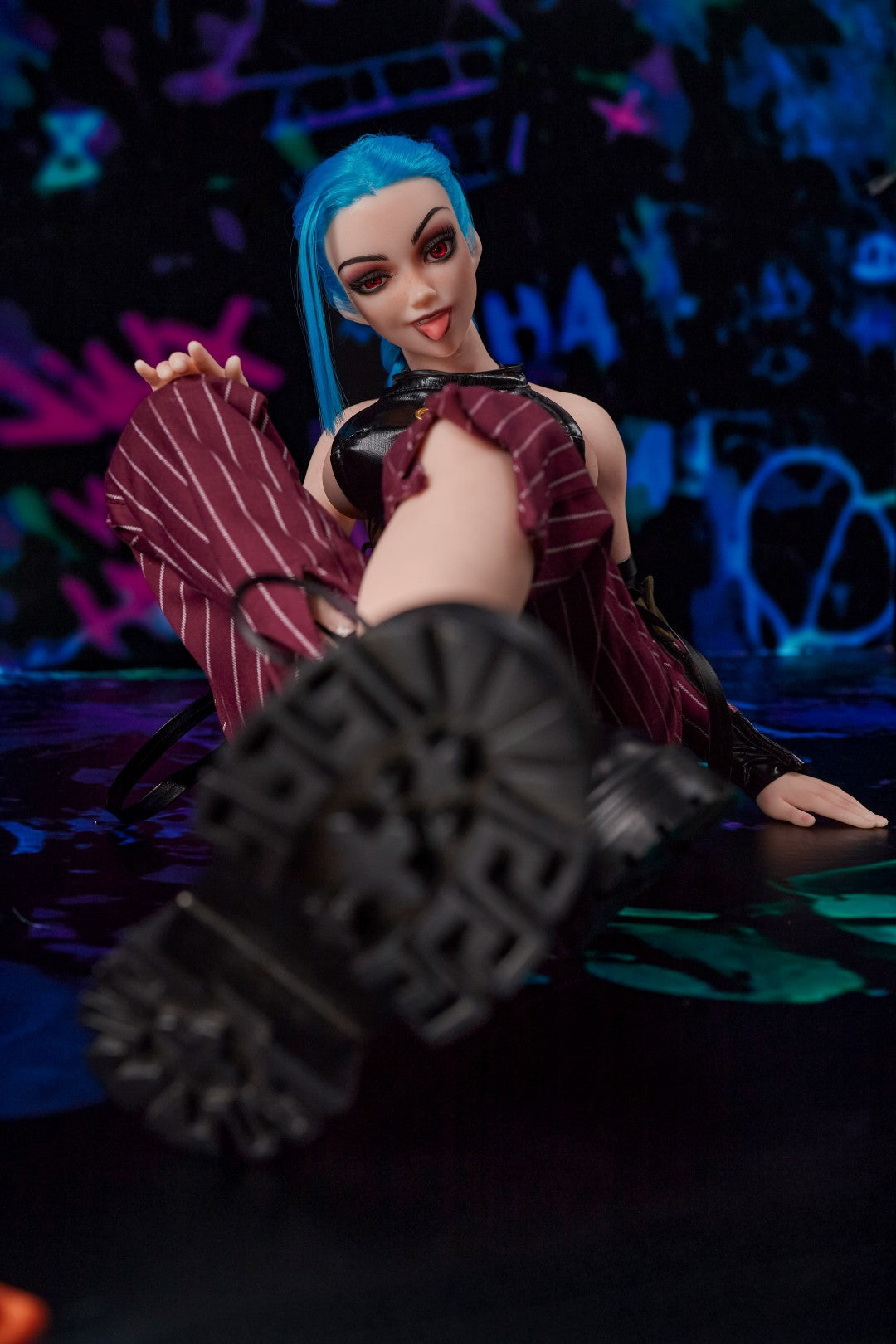 Jetta Sexdocka (Climax Doll Mini 70cm D-kupa Silikon)