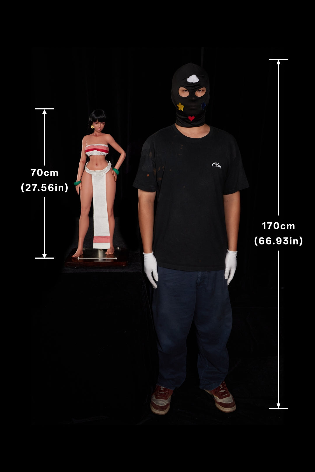 Chel Sexdocka (Climax Doll Mini 70cm D-kupa Silikon)