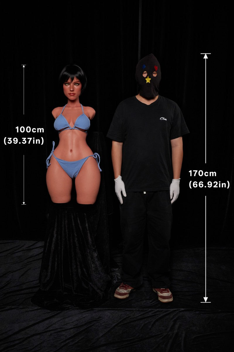 Livia Torso sekspop (Climax Doll ULW 100cm E-cup siliconen)