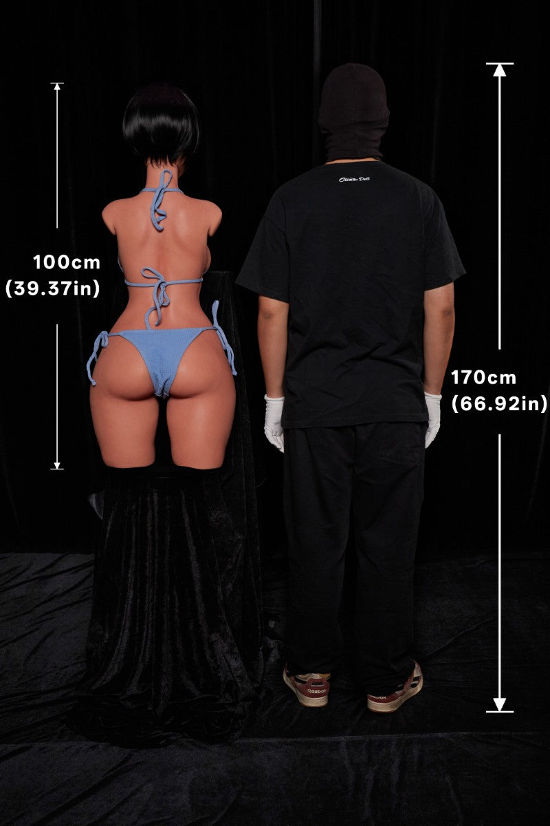 Livia Torso sekspop (Climax Doll ULW 100cm E-cup siliconen)