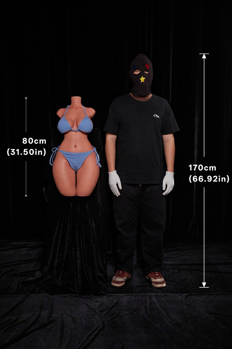 Curvy Torso Sex doll (Climax Doll ULW 100cm E-cup silicone)