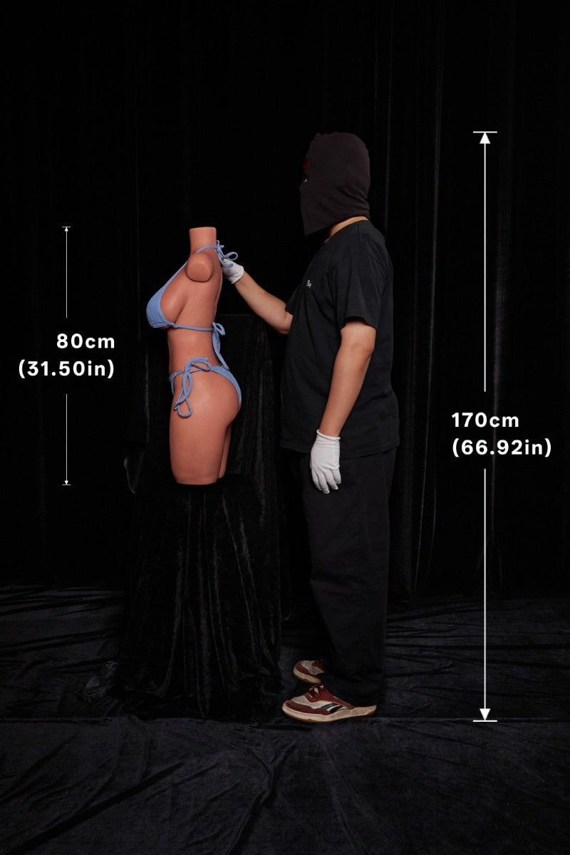 Curvy Torso Sex doll (Climax Doll ULW 100cm E-cup silicone)