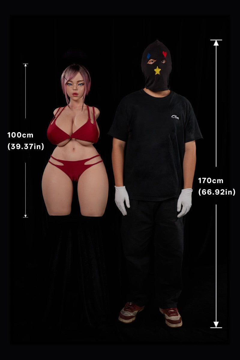 Rhea Torso Sex doll (Climax Doll ULW 100cm K-cup silicone)