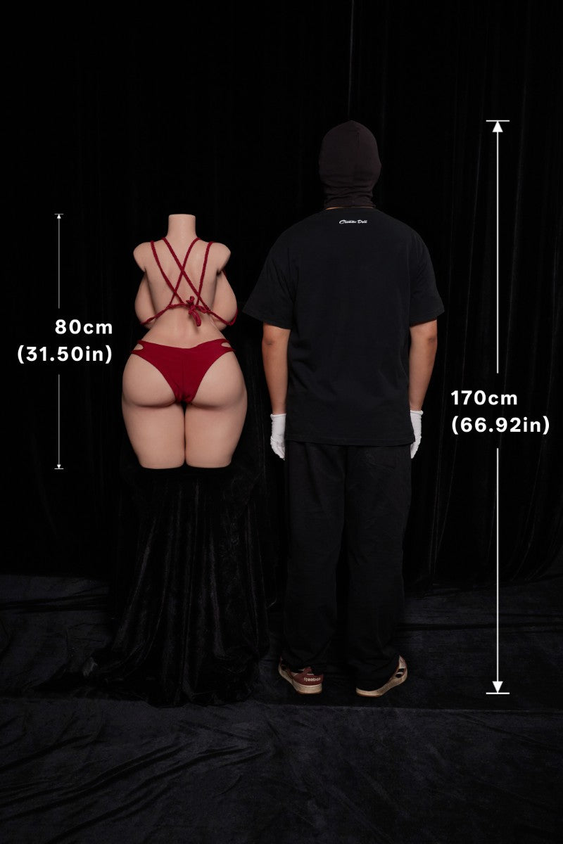 BBW Torso Sex doll (Climax Doll ULW 80cm K-cup silicone)
