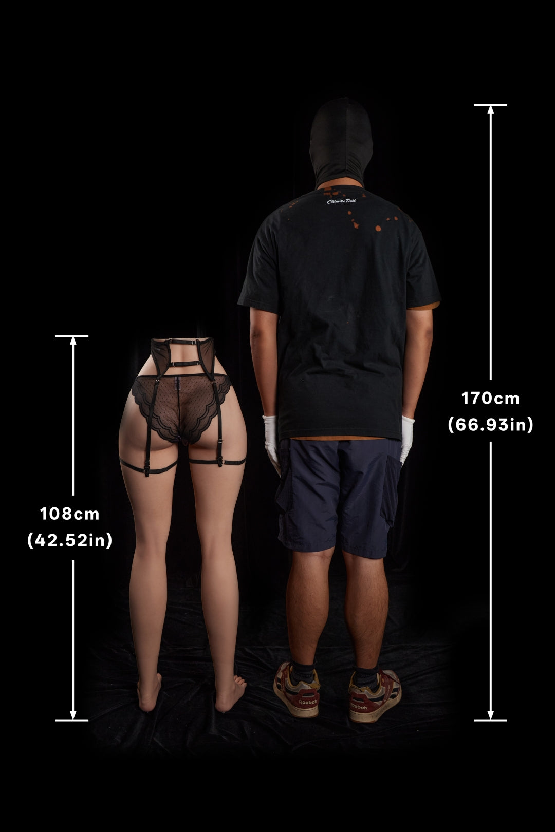 Nedre Extremiteterna Sexdocka (Climax Doll ULW 108cm Silikon)