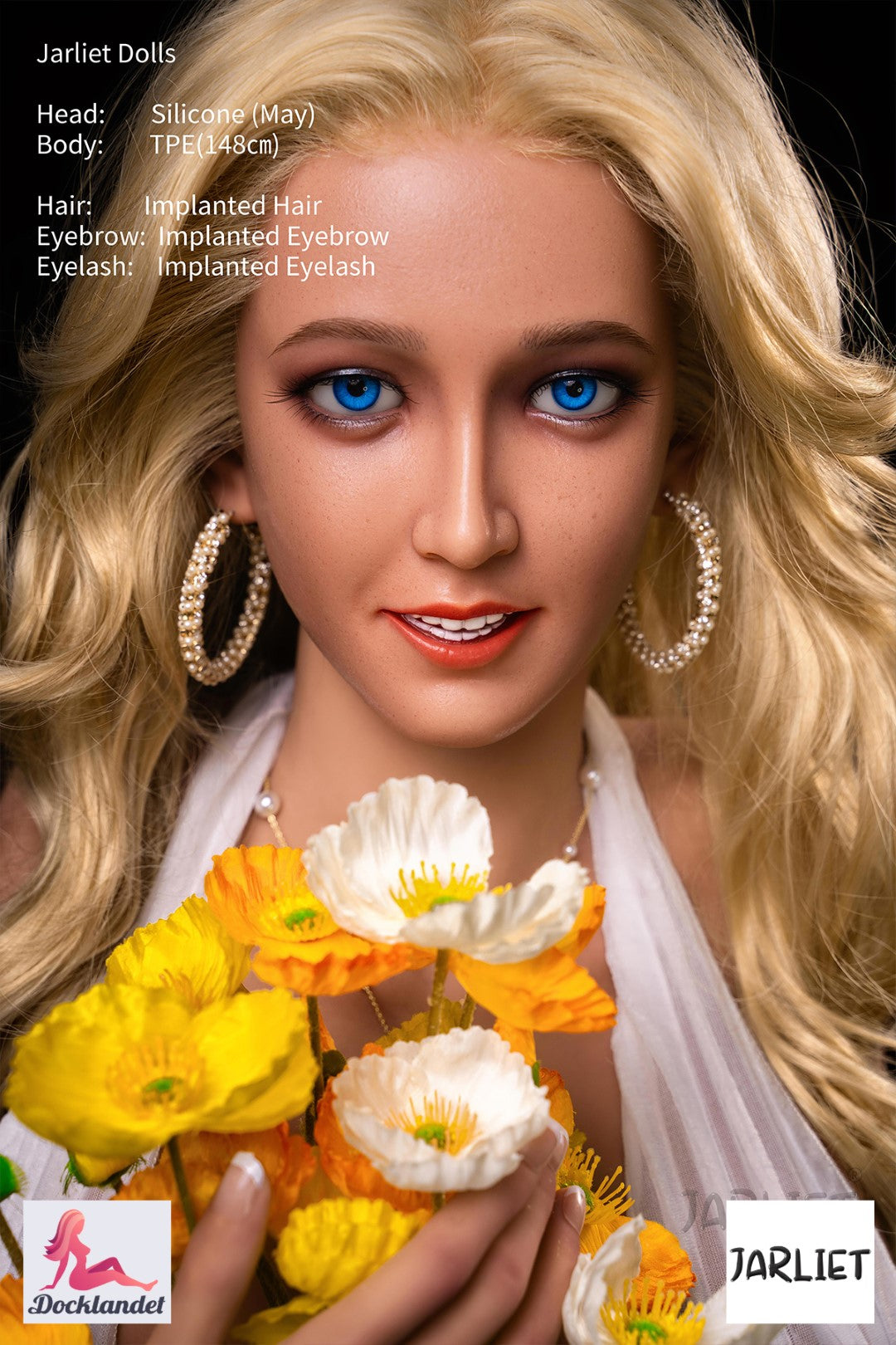 May Sex Doll (Jarliet 148cm e-cup tpe+siliconen)