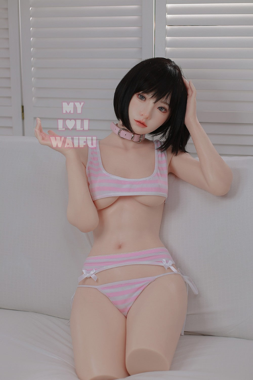 Miyu Torso Sex Doll (My Loli Waifu 90 cm c-cup #103b siliconen)
