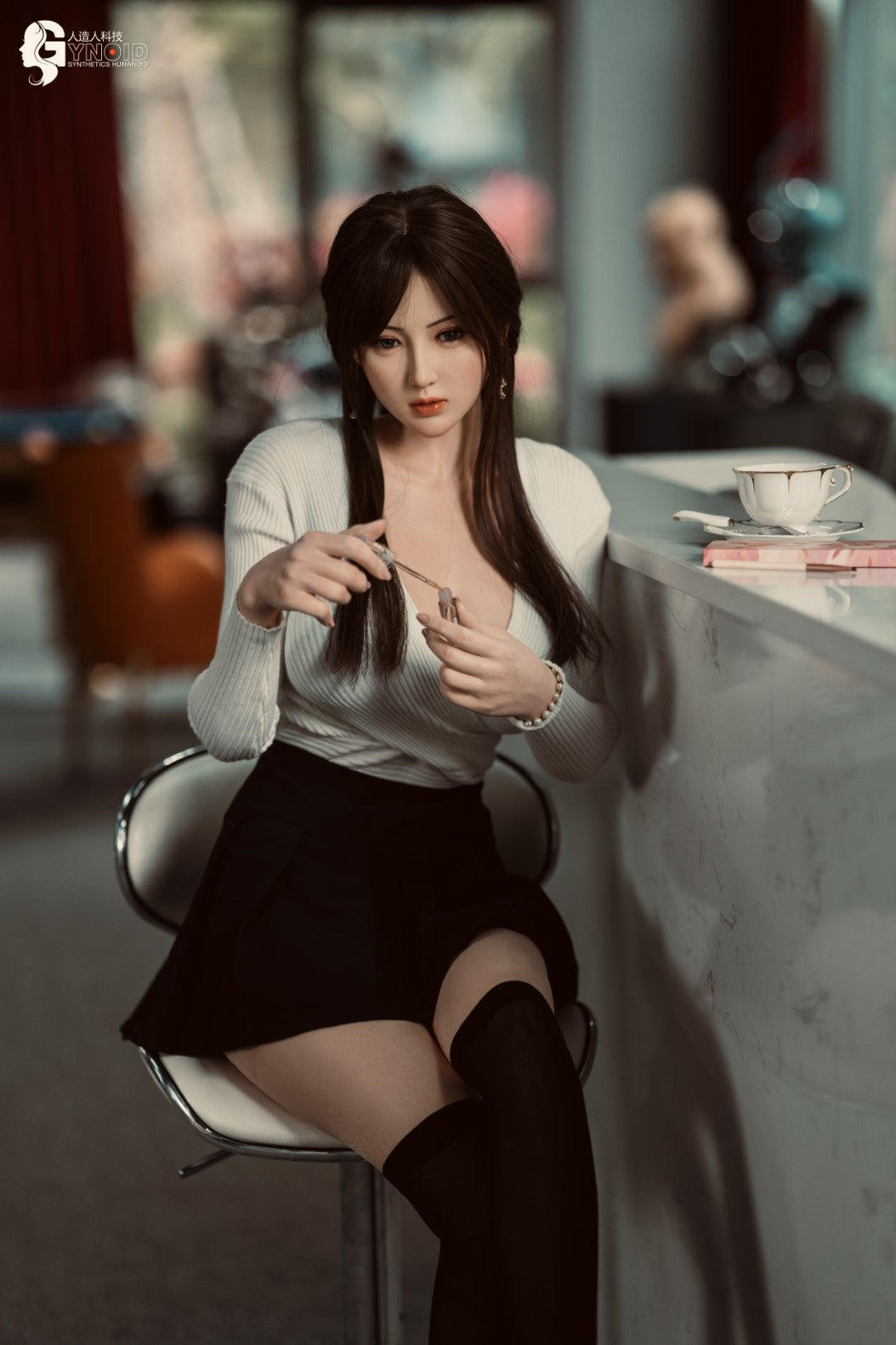 Sex Doll Leyla Model 19R Deluxe (Gynoid Doll 168 cm F-Cup Silicone)
