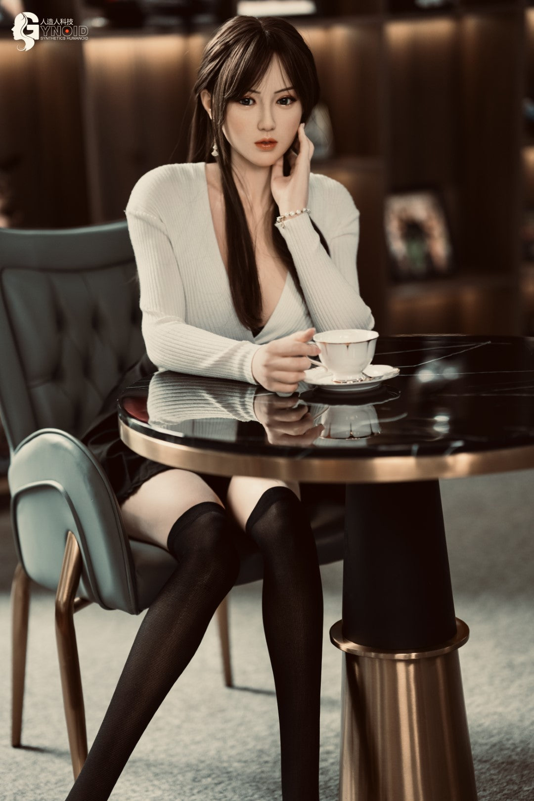 Sex Doll Leyla Model 19R Deluxe (Gynoid Doll 168 cm F-Cup Silicone)