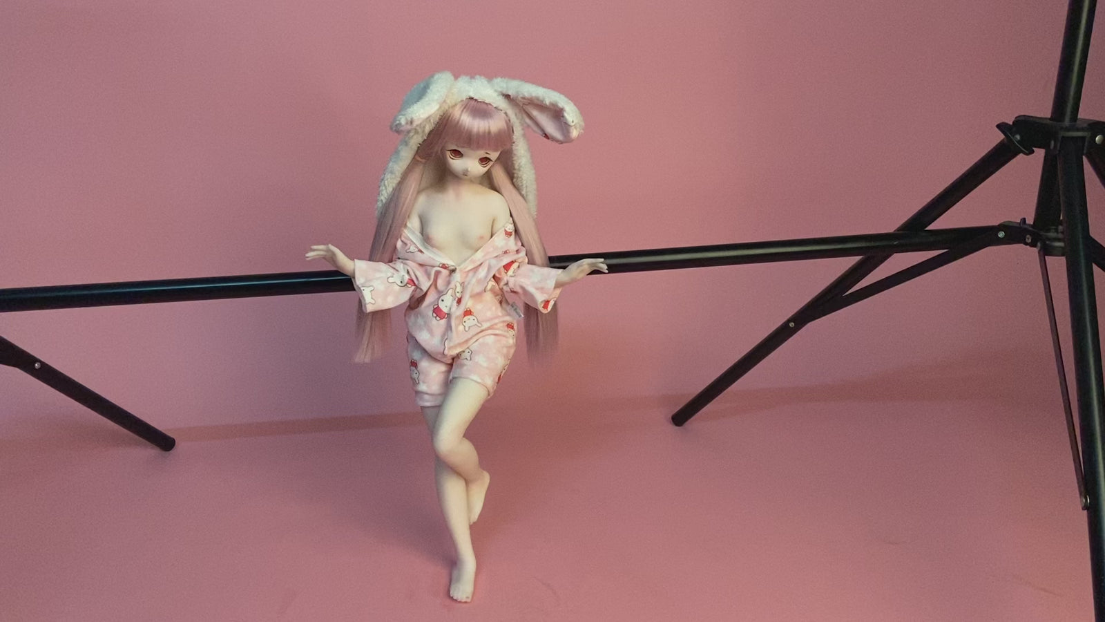 Sally-sekspop (Climax Doll Mini 55cm A-cup siliconen)