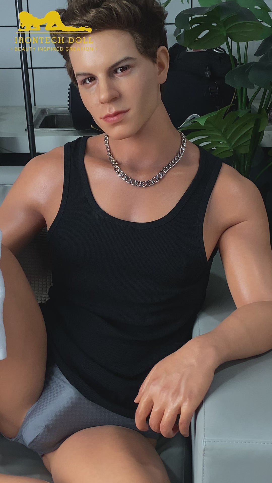 Drake Von pornoster sekspop (Irontech Doll 175 cm siliconen)