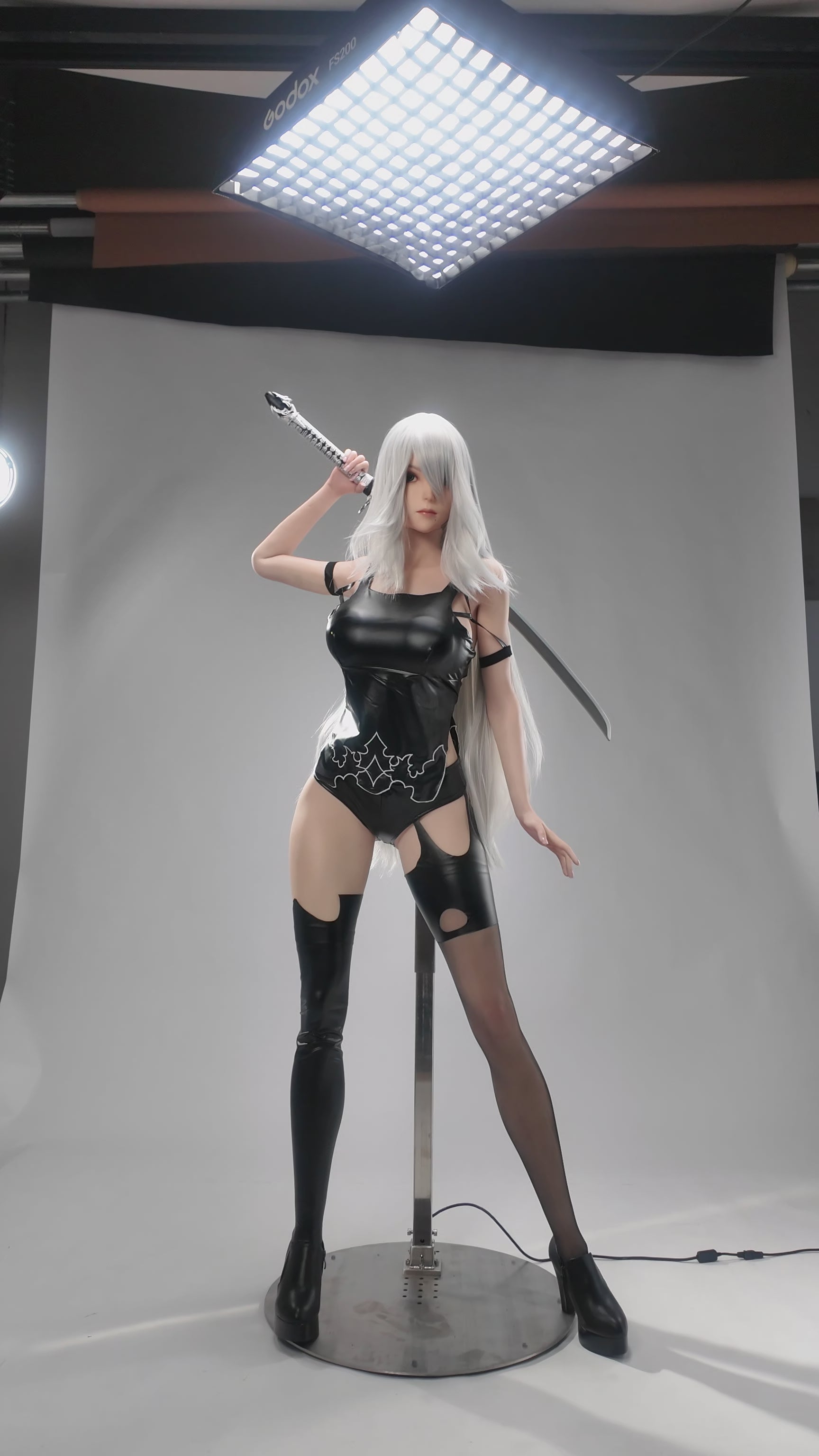 Yorha A2 Sex Doll (Game Lady 171cm e-cup nr. 18-2 siliconen)