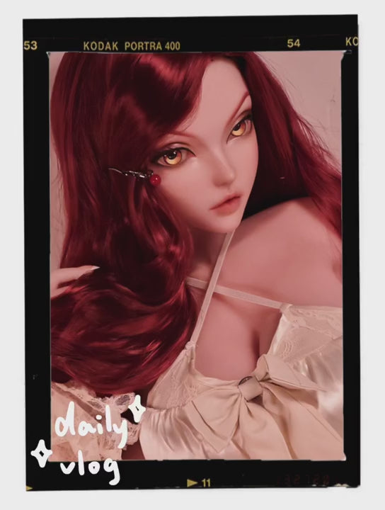 Andrea Cooper-sekspop (Elsa Babe 148 cm DHR010 siliconen)