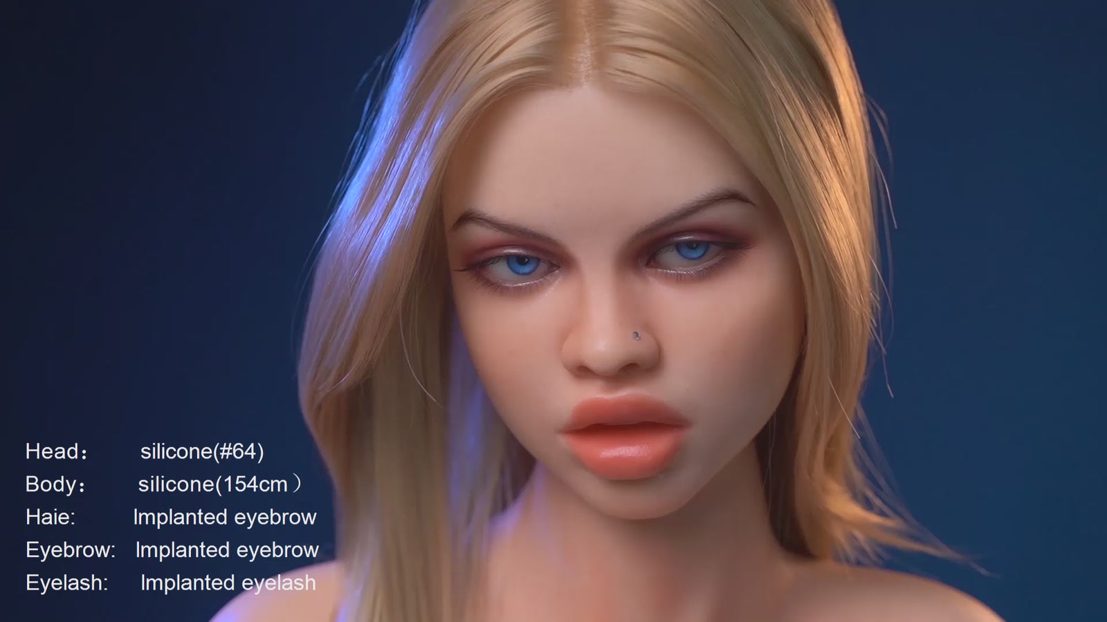 Besty sekspop (Jarliet 154 cm C-cup siliconen)