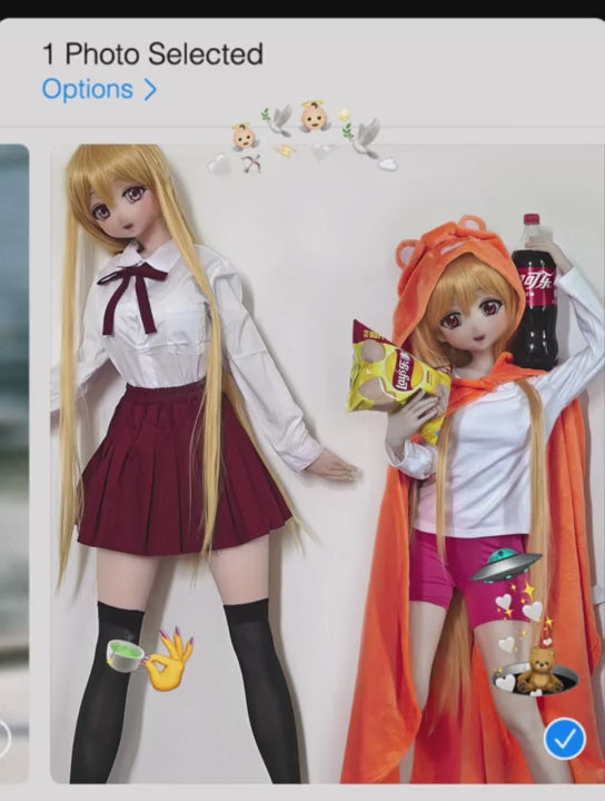 Doma Umaru-sekspop (Elsa Babe 148 cm RAD012 siliconen)