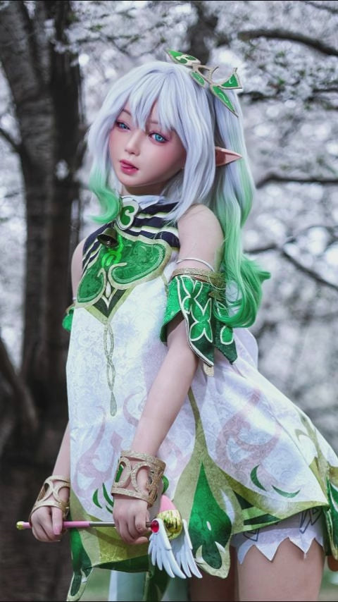 Nahida sekspop (XT Doll 164 cm C-cup #XT-bym20-B siliconen)