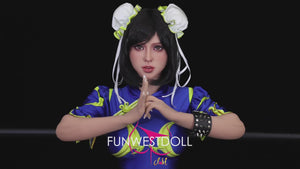 Chun Li Sex doll (FunWest Doll 155cm f-cup #032 TPE)