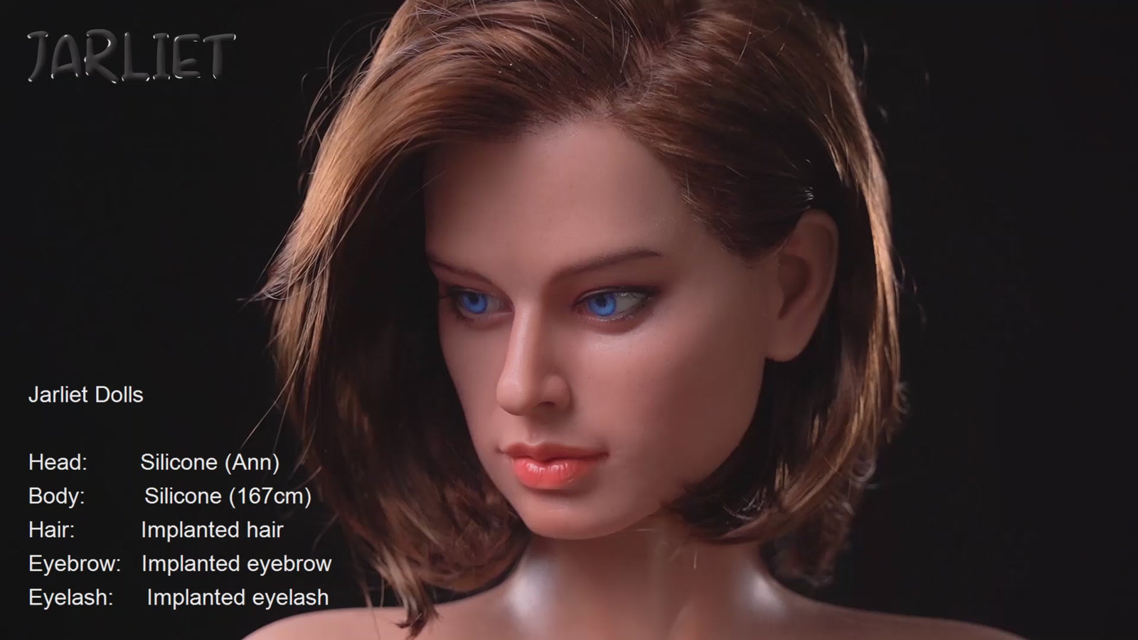 Ann-sekspop (Jarliet 167 cm B-cup siliconen)