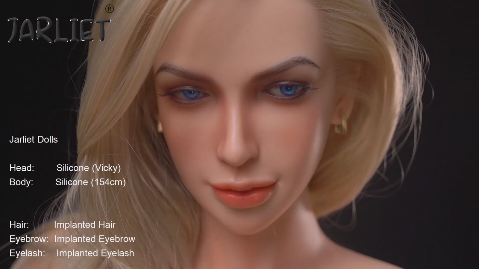 Vicky sekspop (Jarliet 154 cm C-cup siliconen)