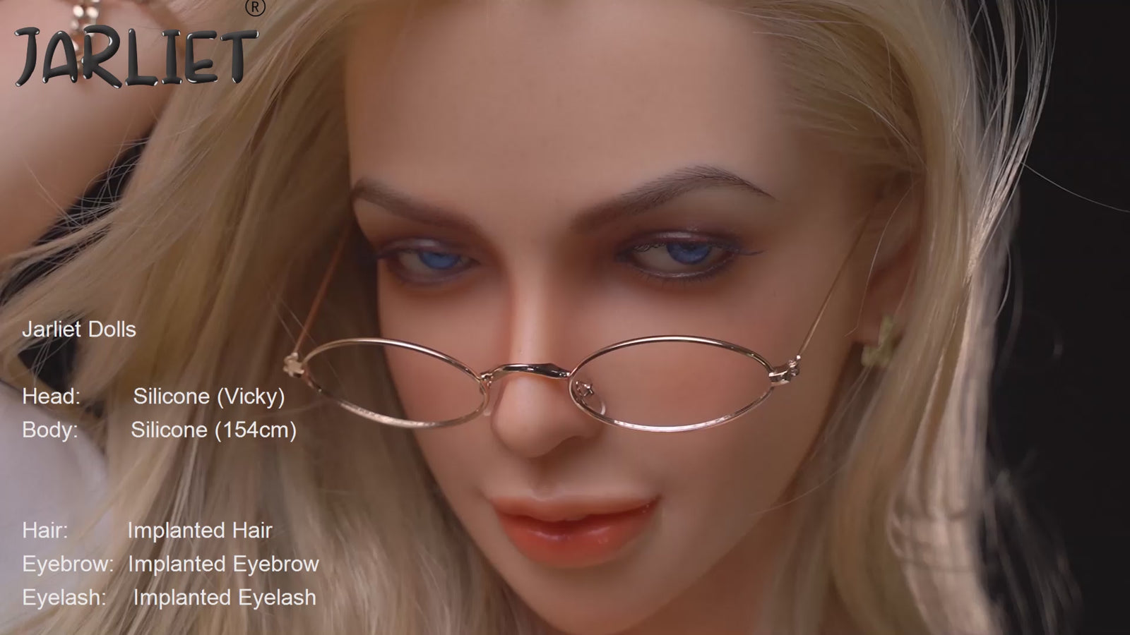 Vicky sekspop (Jarliet 154 cm C-cup siliconen)