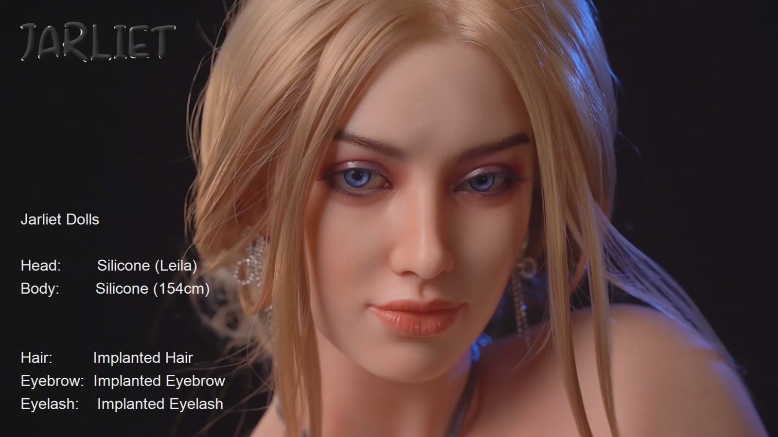 Leila sekspop (Jarliet 154 cm C-cup siliconen)