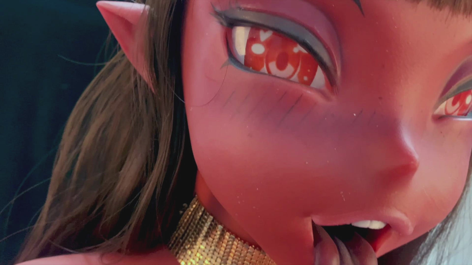 Meru de Succubus-sekspop (Climax Doll Ultra 157 cm B-cup siliconen)