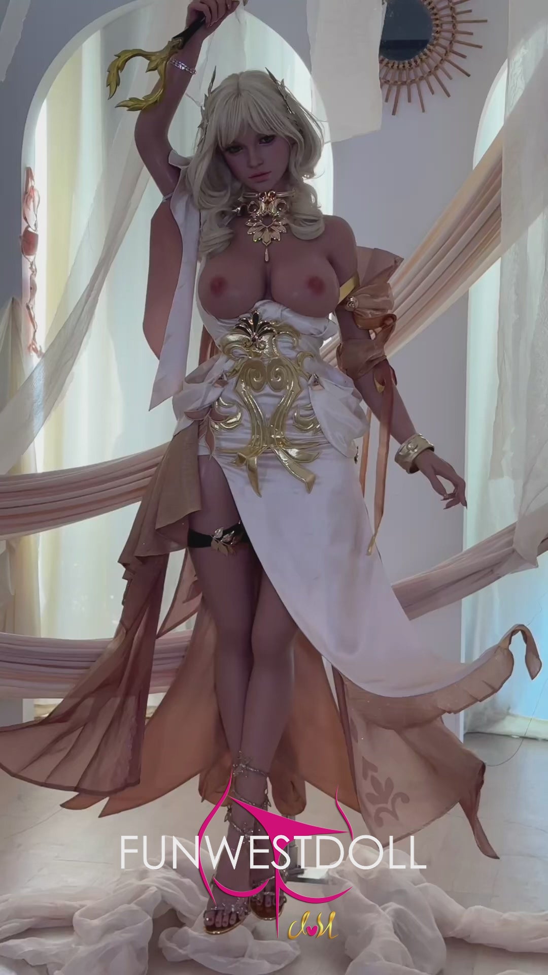 Bella Sex doll (FunWest Doll 157cm G-cup #037SJ RST silicone)