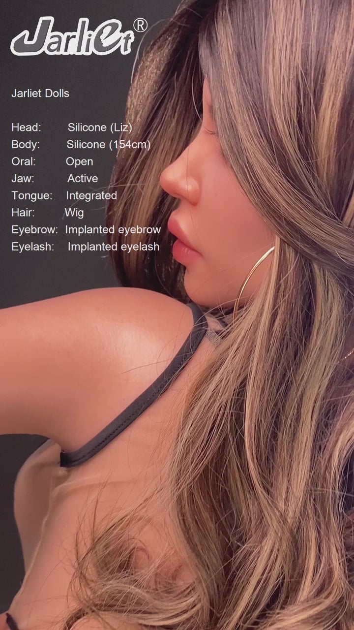 Liz sekspop (Jarliet 154 cm C-cup siliconen)