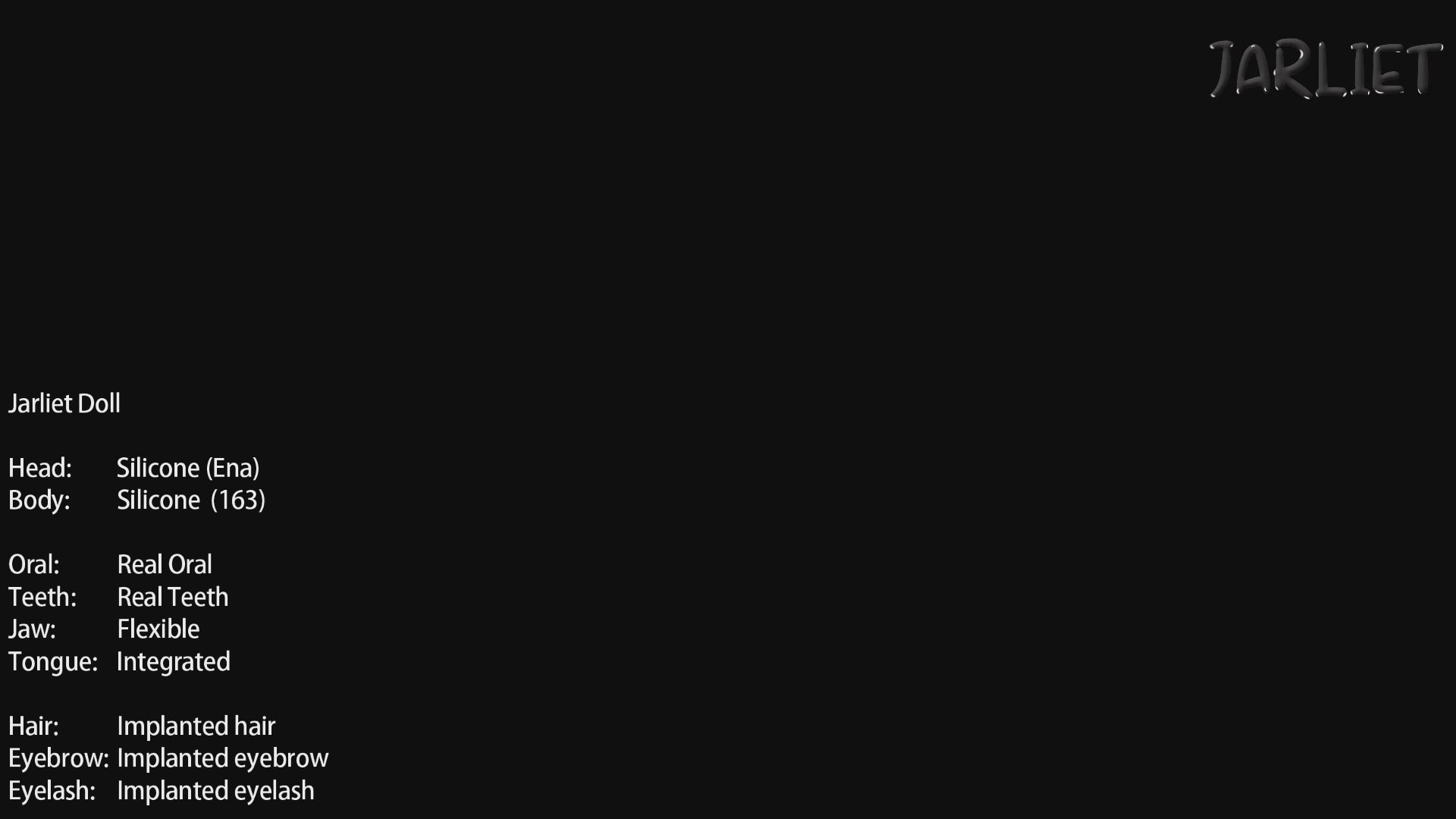 Ena sekspop (Jarliet 163 cm D-cup siliconen)