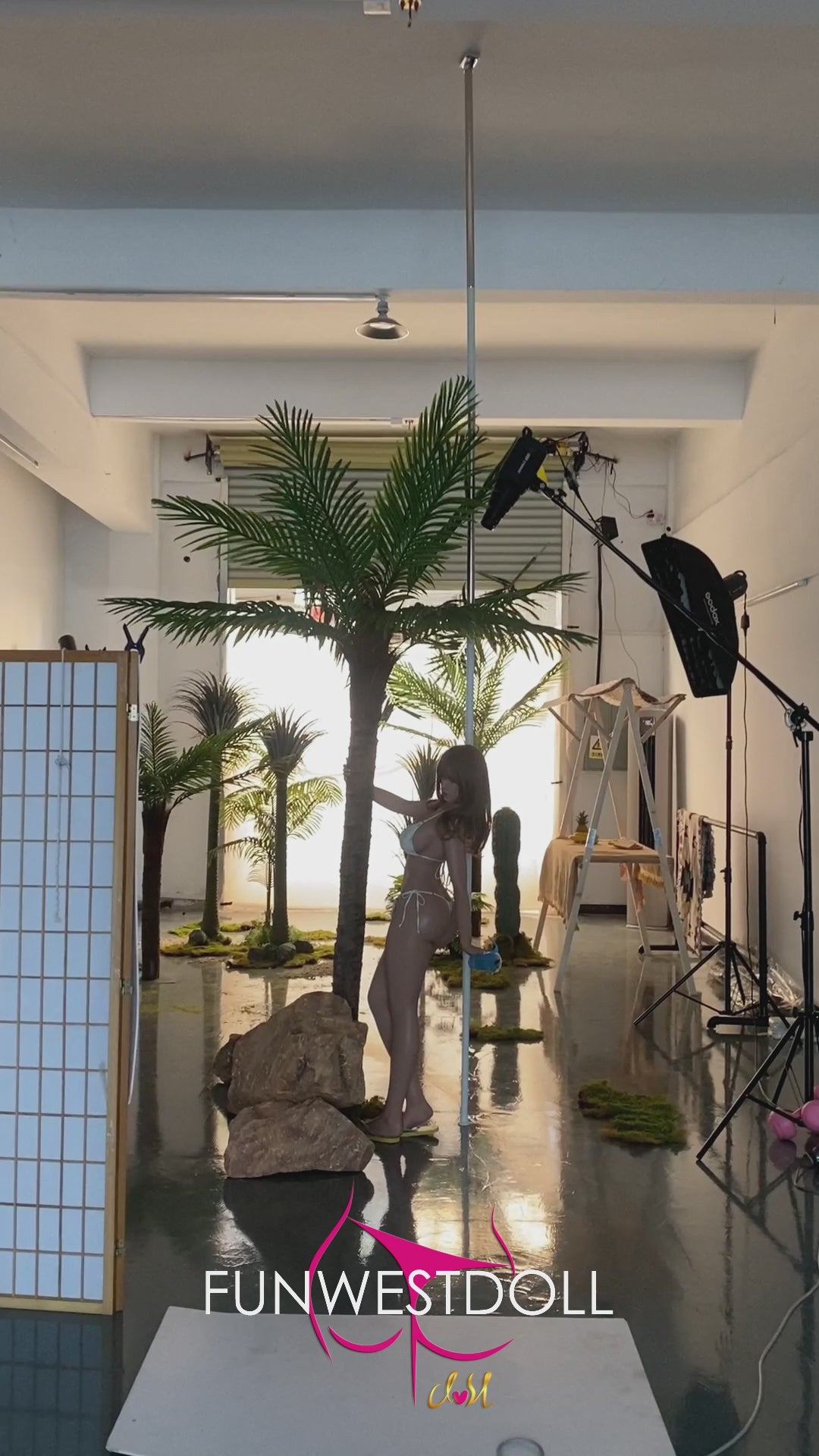 Bella-sekspop (FunWest Doll 157 cm G-cup #037SJ siliconen)