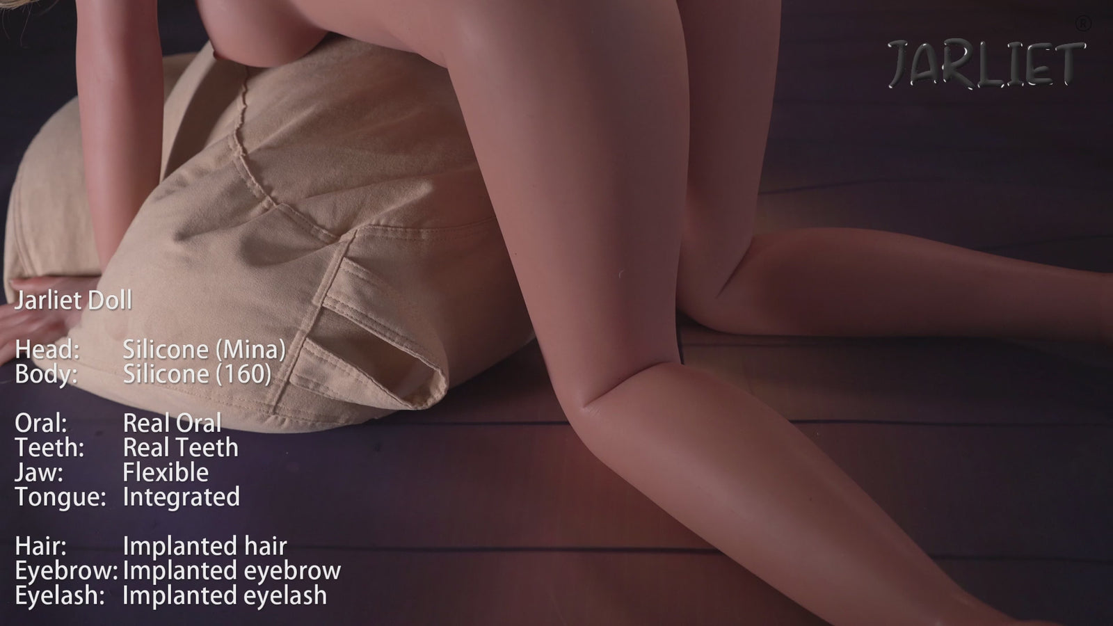 Mijn sekspop (Jarliet 160 cm C-cup siliconen)