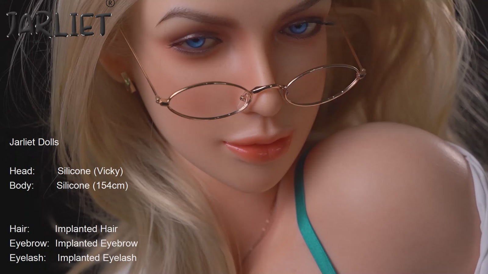 Vicky sekspop (Jarliet 154 cm C-cup siliconen)