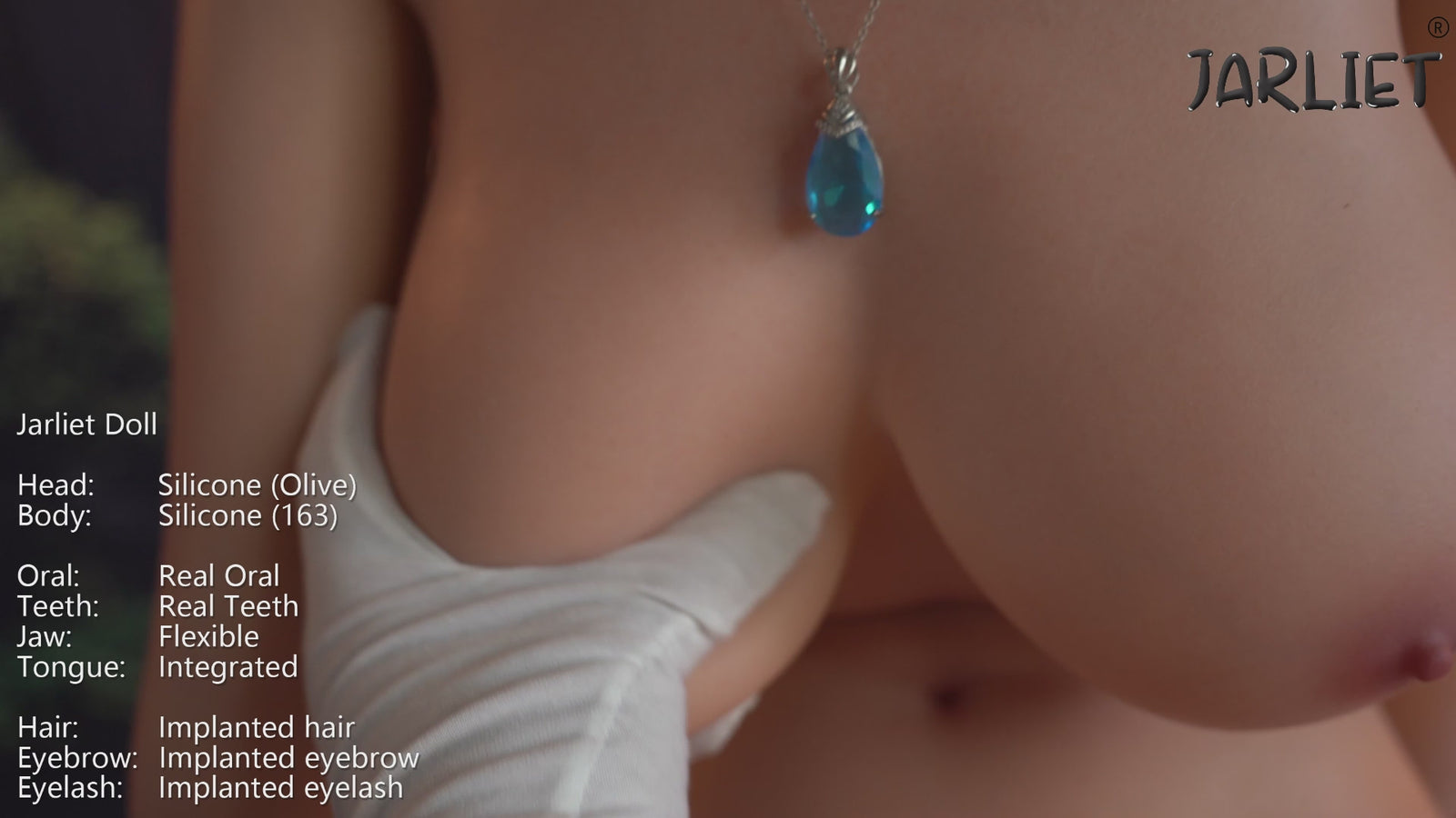 Olijf sekspop (Jarliet 163 cm D-cup siliconen)