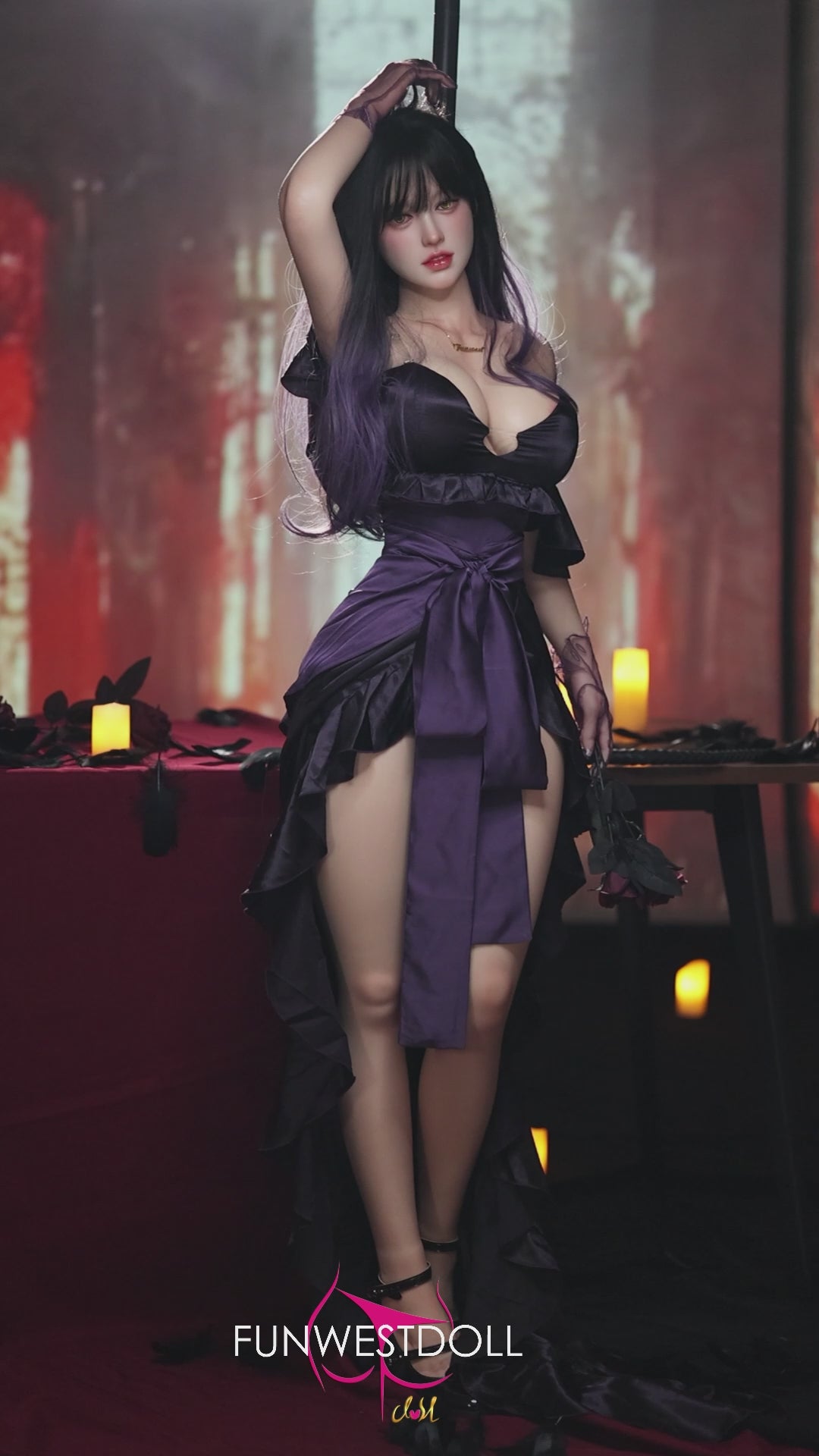 Chloe sekspop (FunWest Doll 160 cm E-cup #035S siliconen)