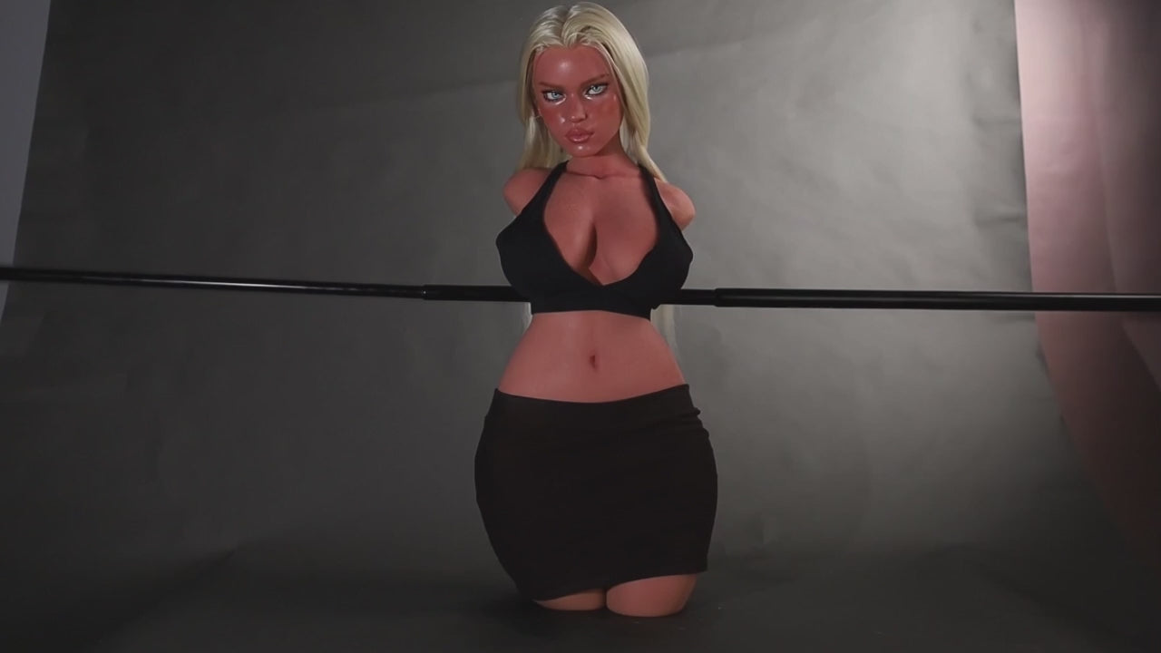 Fiora Torso Sexdocka (Climax Doll ULW 100cm E-kupa Silikon)