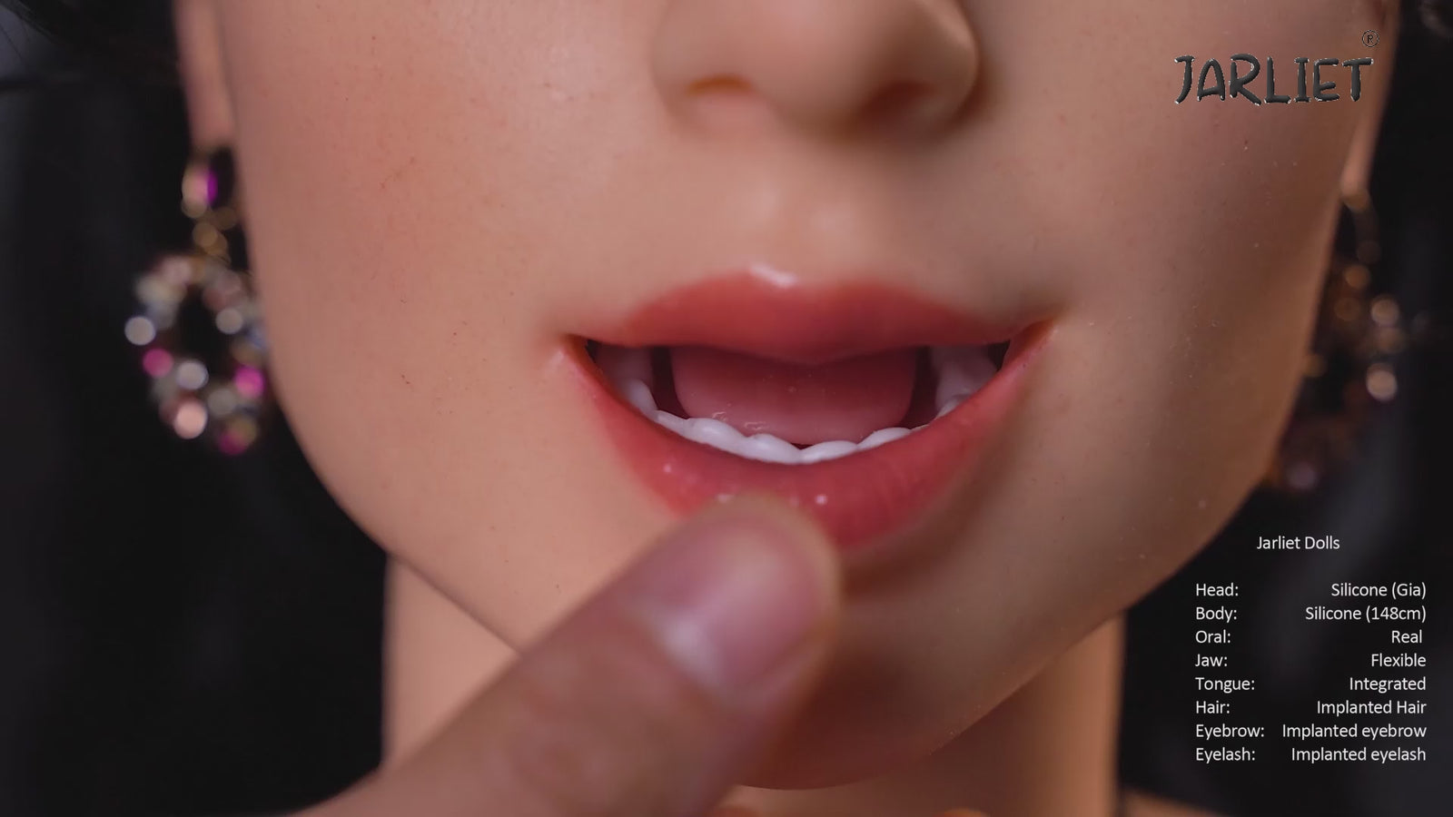 Gia-sekspop (Jarliet 148 cm E-cup siliconen)