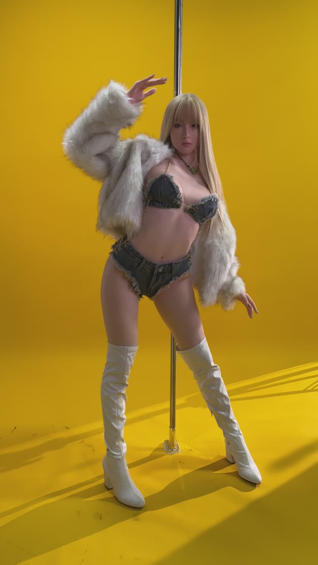 Yvonne sekspop (Zelex 170 cm C-cup GE07-1 siliconen)