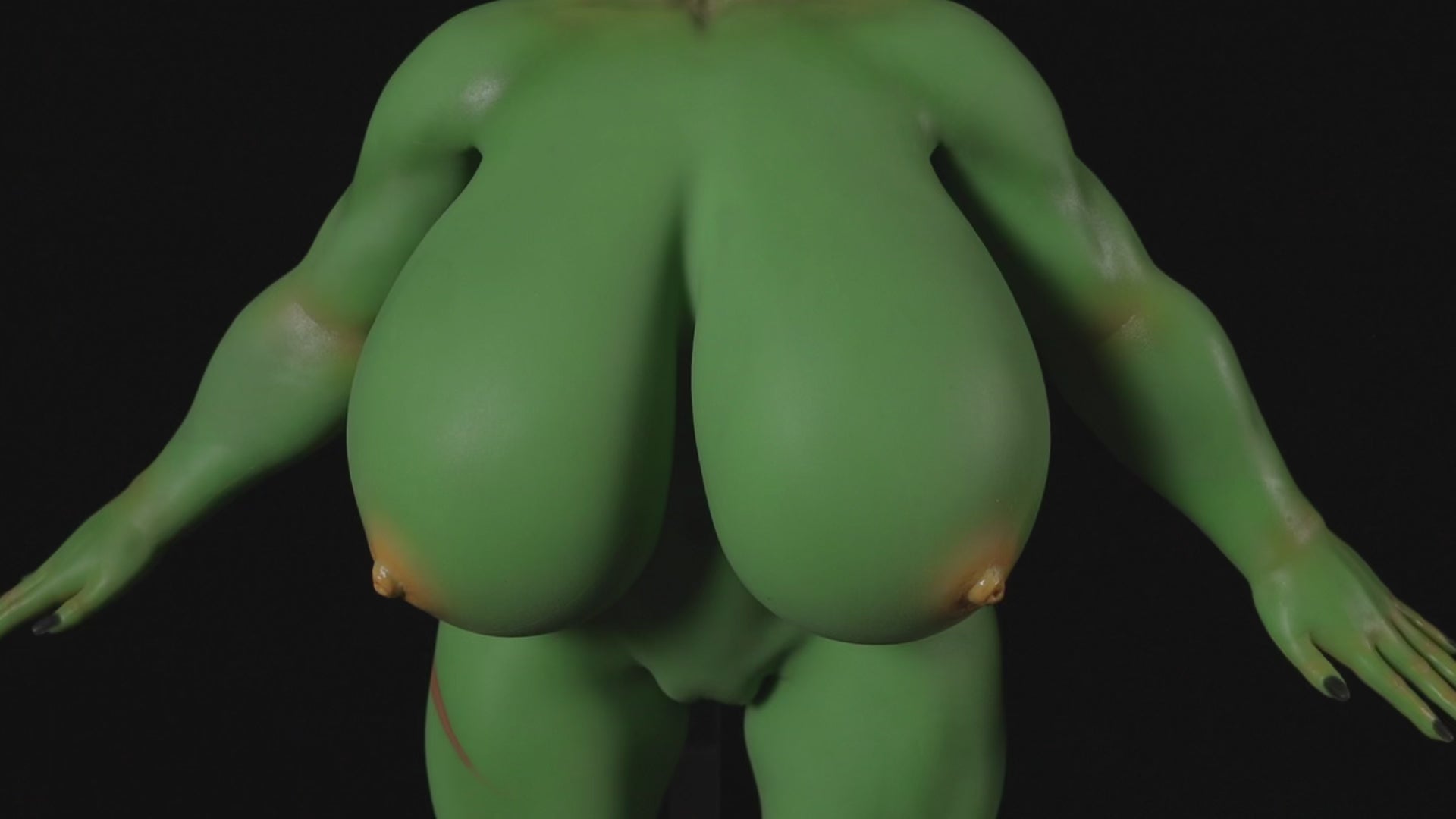 Zarga Orc Sex Doll (Climax Doll Mini 70 cm V-Cup Silicone)