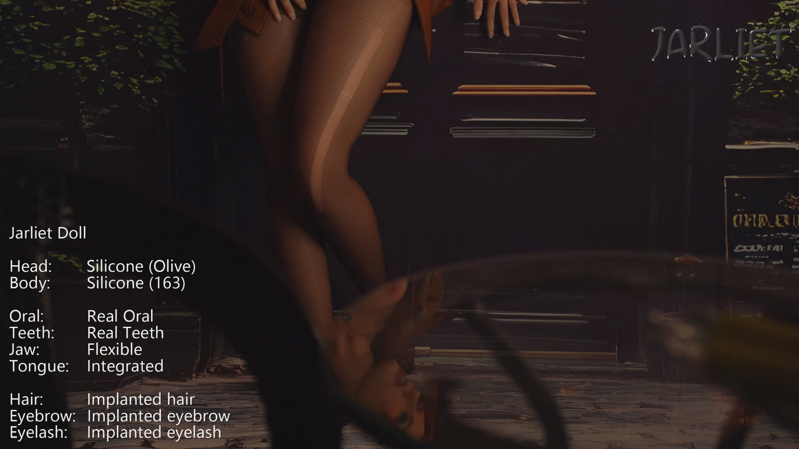 Olijf sekspop (Jarliet 163 cm D-cup siliconen)